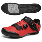 Factory Direct Supply Cross-border plus size Riding Shoes Hard Sole Outdoor Mountain Bicycle Lock Shoes Breathable Road Bike Shoes