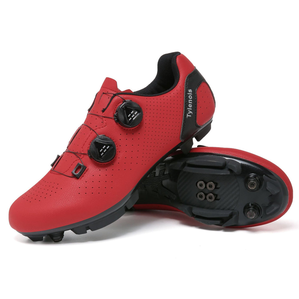 T168 Cross-border New Lockless Cycling Shoes Men's Road Car Lock Shoes Breathable Bicycle Shoes Non-lock Mountain Bicycle Shoes