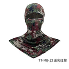 Summer Fishing Full Face Sun Protection Mask Outdoor Dustproof and Anti-Uv Hood Breathable Quick-Drying Sweat-Absorbent Cycling Hood