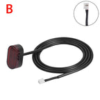 Suitable for electric scooter rear fender tail light waterproof signal brake light 6V fender tail light accessories