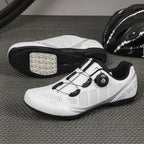 2025 New Road Bike Lock Shoe Set Hard-Soled Bicycle Shoes Lockless Cycling Shoes Power-Assisted Mountain Bike Lock Shoes for Men