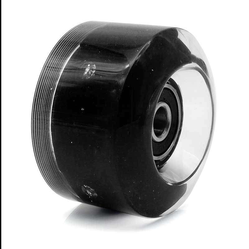 Double-row roller skates luminous wheel four-wheel skates skateboard universal transparent flash wheel skating rink roller skate wheel