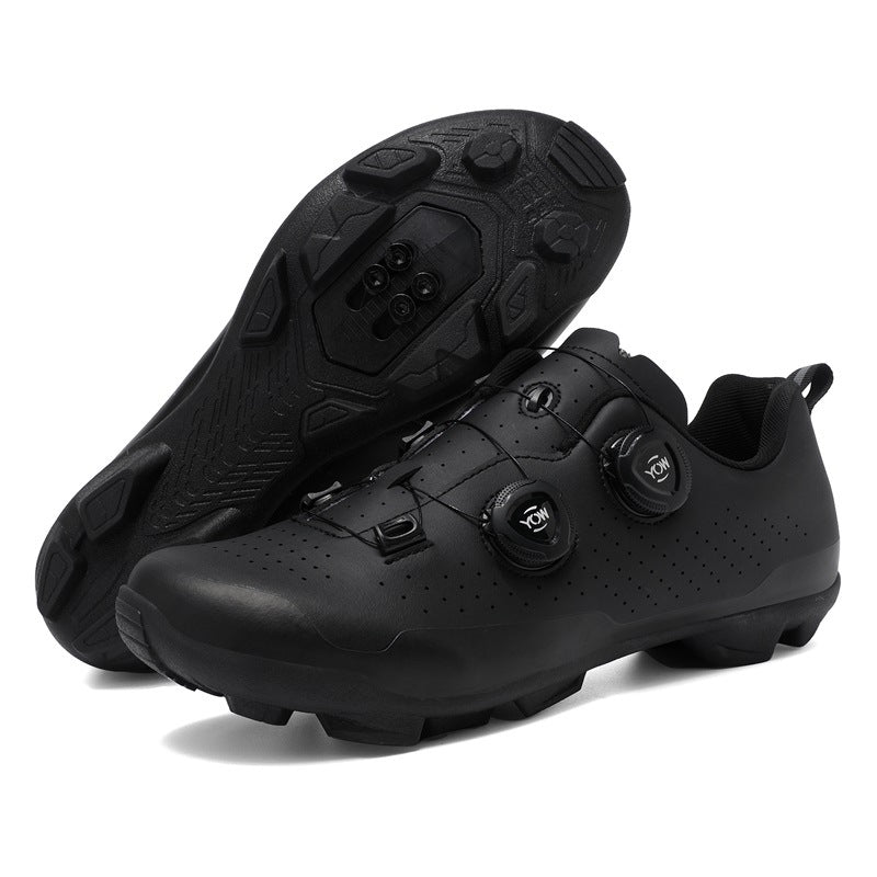 Cross-border foreign trade bicycle shoes cycling shoes men and women road bike lock shoes mountain bike booster shoes hard bottom wholesale