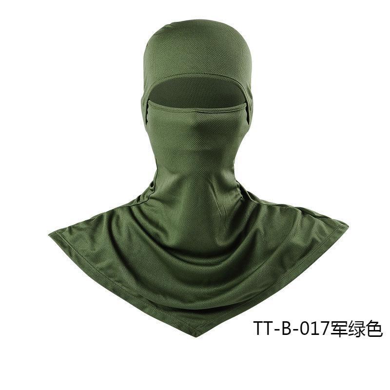 Summer Fishing Full Face Sun Protection Mask Outdoor Dustproof and Anti-Uv Hood Breathable Quick-Drying Sweat-Absorbent Cycling Hood
