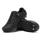 2025 New Road Bike Lock Shoe Set Hard-Soled Bicycle Shoes Lockless Cycling Shoes Power-Assisted Mountain Bike Lock Shoes for Men