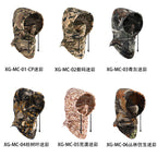 Cross-Border Autumn and Winter Warm and Windproof Cycling Sports Mask Polar Fleece Camouflage Warm Hunting Hood Ski Mask