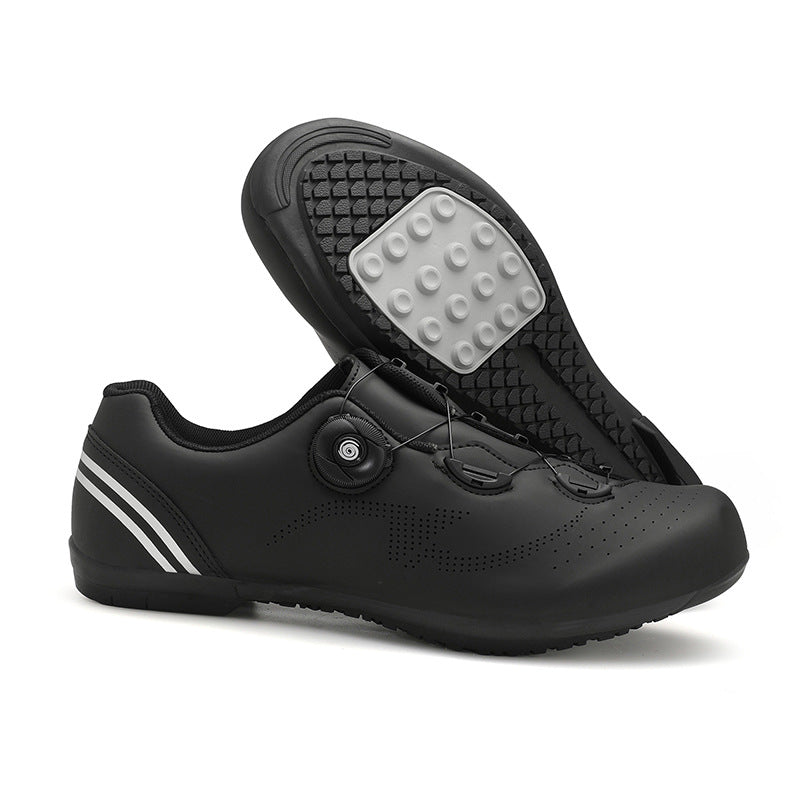 2024 Cross Border Outdoor Cycling Shoes Road Car Lock Shoes Bicycle Shoes New Flat Men's and Women's Mountain Bike Bicycle Shoes