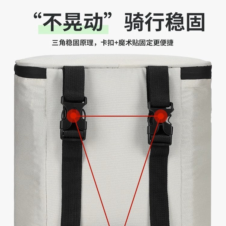 Cross-border Electric Car Helmet Hanging Bag Large Battery Car Waterproof Front Pocket Yadi Emma Artifact Raincoat Storage