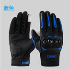 Motorcycle Riding Gloves for Men and Women, All-Season Motorcycle Off-Road Hard-Shell Anti-Fall and Anti-Slip Half-Finger Tactical Gloves