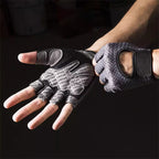 Fitness Gloves Half-Finger Men's and Women's Breathable Mesh Gym Sports Yoga Non-Slip Anti-Callousing Cycling Sports Gloves
