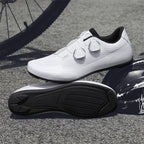 Cross-Border Foreign Trade Summer Breathable Mesh Cycling Shoes Cycling Shoes for Men and Women Road Bike Lock Shoes Bicycle Lock-Free Shoes