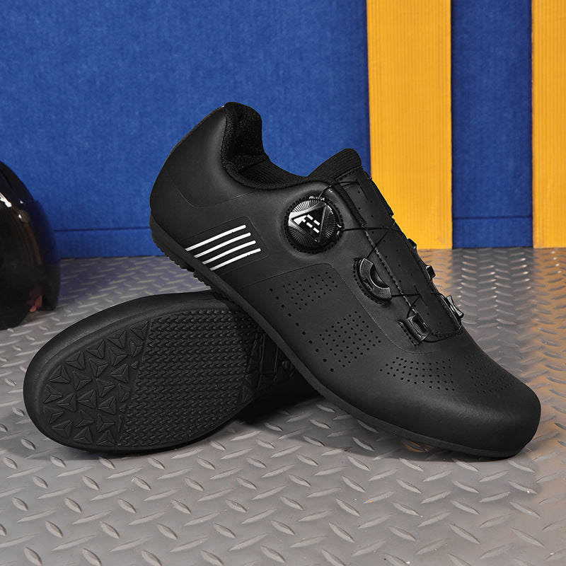 Cross-Border Foreign Trade Breathable Bicycle Shoes Cycling Shoes Men's and Women's Road Bike Lock Shoes Mountain Bike Power-Assisted Shoes Wholesale