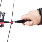 Cross-border source composite pulley bow and arrow wrist sprinkler outdoor archery wristband sprinkler automatically closes 360 degree rotation