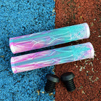 Universal extended mixed color mountain bike handle cover vertical rubber non-slip soft handle cycling bicycle grip accessories