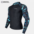 Sun Protection Swimsuit Men's Surfing Suit Split Quick-Drying Tight Jellyfish Suit Snorkeling Suit Wetsuit Full Body Long-Sleeved Trousers