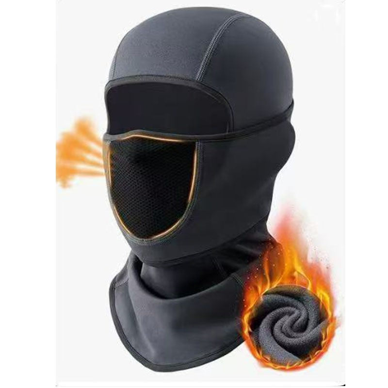 Cross-Border New Product Movable Ski Cold-Proof Mask Integrated Hat Winter Warm Motorcycle Liner Cold-Proof One-Piece Hat
