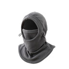 Fleece-Lined Winter Windproof and Warm Face Mask, Cold-Proof Face Protection for Skiing and Cycling, Neck Warmer, Hat and Earmuffs All-In-One Hat
