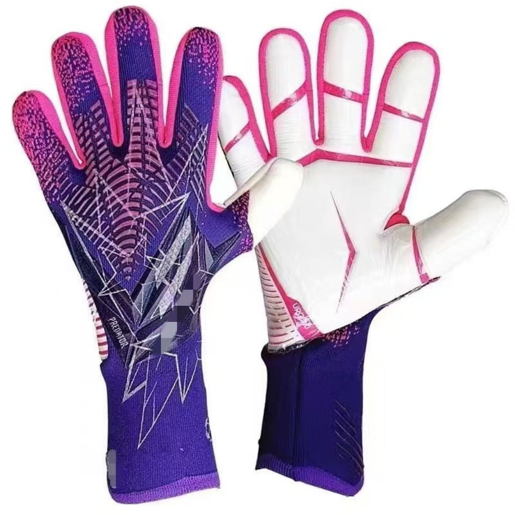 Falcon Football Professional Adult Children Latex Finger Free Comfortable Breathable Wear-Resistant Thickened Goalkeeper Gloves Goalkeeper