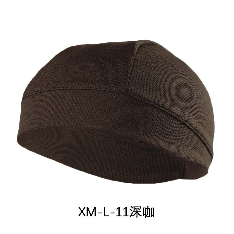 Summer Cycling Cap, Windproof and Sunproof Sports Hat, Head Cover, Bicycle and Motorcycle Liner, Breathable and Quick-Drying