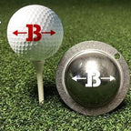 Golf ball scribing ball painting stainless steel variety of choice DIY tool 80 patterns optional