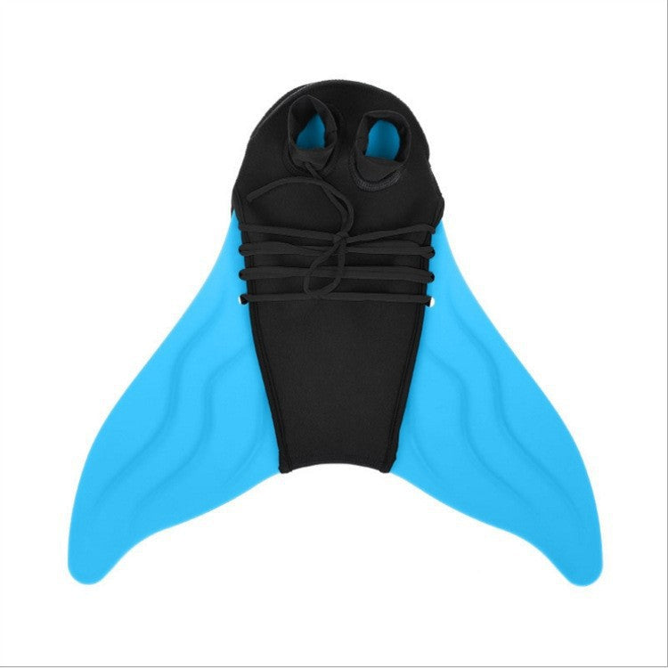 Factory direct supply Net Red new single flippers adult children flippers mermaid conjoined flippers swimming equipment