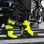 Cross-Border Motorcycle Riding Shoes, Rally Boots, Anti-Fall, Breathable, Anti-Fall Rider Equipment, Road Racing Shoes, Parkour Shoes, All Seasons