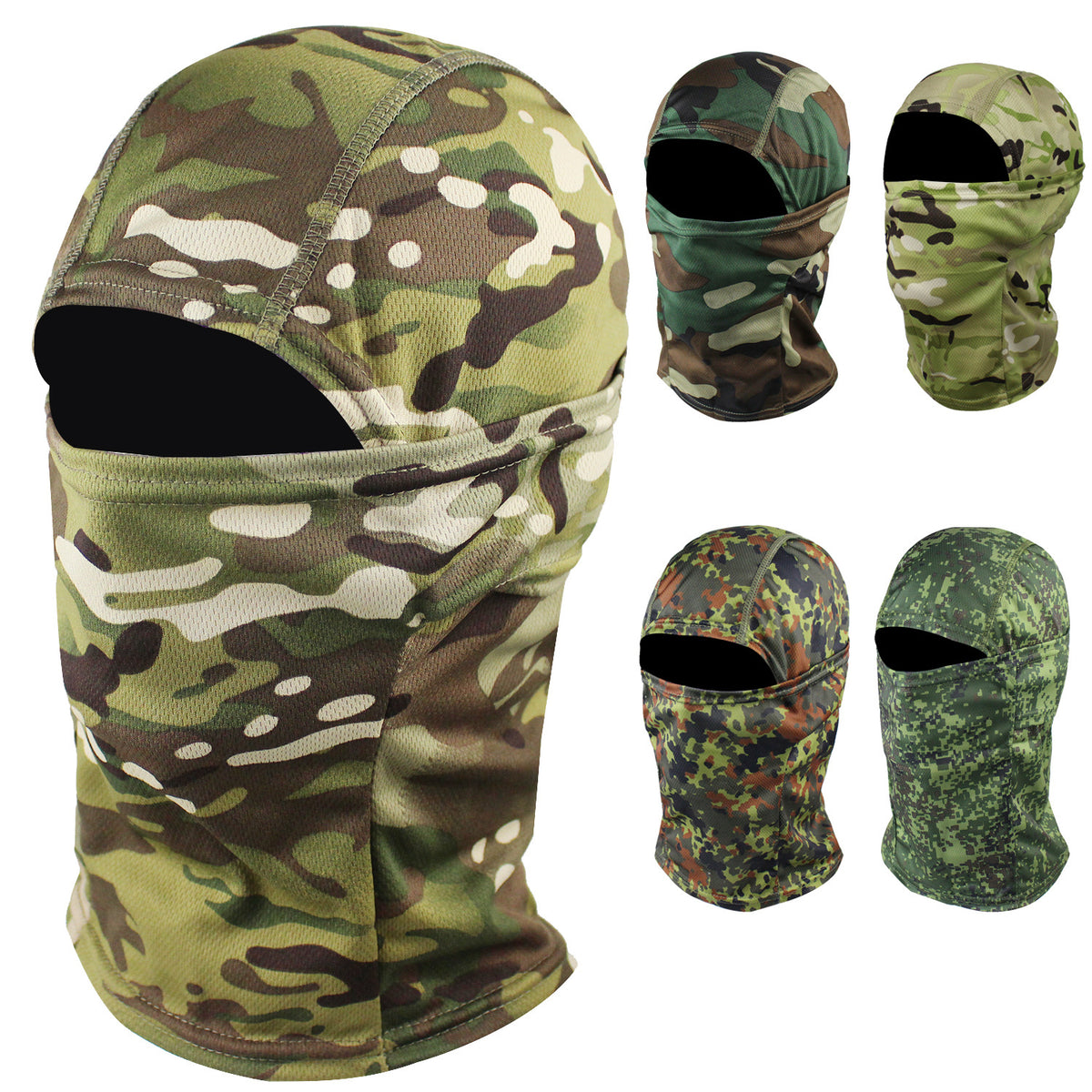 Tactical Quick-Dry Flying Tiger Mask Outdoor Camouflage Headgear Sunscreen Riding Balaclava Chief Headscarf Cross Border