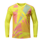 Goalkeeper Goalkeeper Uniform Breathable Adult and Children's Long-Sleeved Tops Cross-Border Popular Quick-Drying Printed Sports Football Uniform