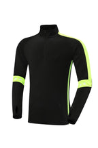 2024 autumn and winter football uniform half zipper long sleeve coat children's adult training clothing suit sports appearance clothing fleece-lined