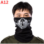 Cross-border manufacturers Halloween cs headgear call of duty personality ghost headgear windproof warm riding headgear mask