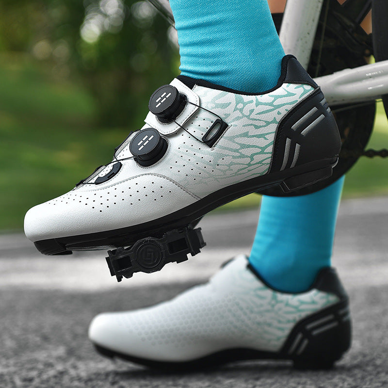 Cross-Border Foreign Trade Cycling Shoes, Men's and Women's Road Bike Lock Shoes, Mountain Bike Assist Shoes, Hard-Soled Wholesale Lightweight Shoes