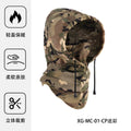 Cross-Border Autumn and Winter Warm and Windproof Cycling Sports Mask Polar Fleece Camouflage Warm Hunting Hood Ski Mask