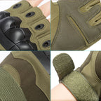 Tactical Gloves for Men, Sports Outdoor Mountaineering Combat Protection, Military Training, Wear-Resistant Cycling Gloves, Half-Finger Cross-Border