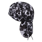 Cross-border Sports Running Headscarf Printed Skull Pirate Hat Baotou Hat Breathable Pullover Hat Lined Riding Cap