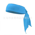 Men's and Women's Sports Hair Band Sweat Absorbent Headband Breathable Quick-drying Hair Band Solid Color Tennis Headband Strap Pirate Headband