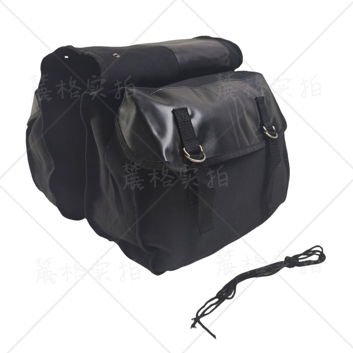 Y Cross-Border Weighted Cycling Bag, Old Model Bicycle Rear Pannier Bag, Mountain Bike Motorcycle Equipment Bag, Durable Canvas