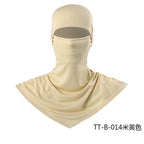 Summer Fishing Full Face Sun Protection Mask Outdoor Dustproof and Anti-Uv Hood Breathable Quick-Drying Sweat-Absorbent Cycling Hood
