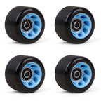 Double-row roller skates wear-resistant carpool four-wheel skates high hardness speed pulley roller skates skateboard universal Pu wheel