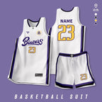 [Zhengxiang Factory] Quick-drying Basketball Suit suit Men's Professional Basketball Competition Suit Team Training Suit Village BA Jersey