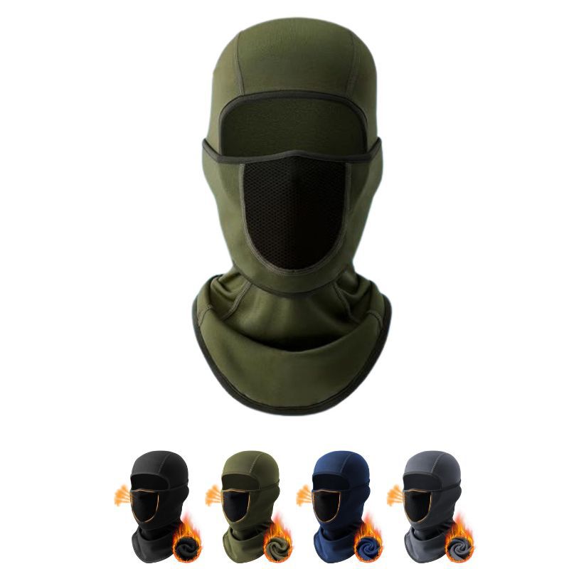 Cross-Border New Product Movable Ski Cold-Proof Mask Integrated Hat Winter Warm Motorcycle Liner Cold-Proof One-Piece Hat