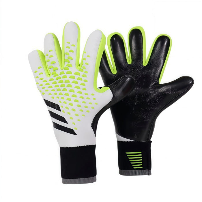 Factory Supply New Football Goalkeeper Gloves Thickened Non-Slip Latex Goalkeeper Gloves Children's Adult Gloves