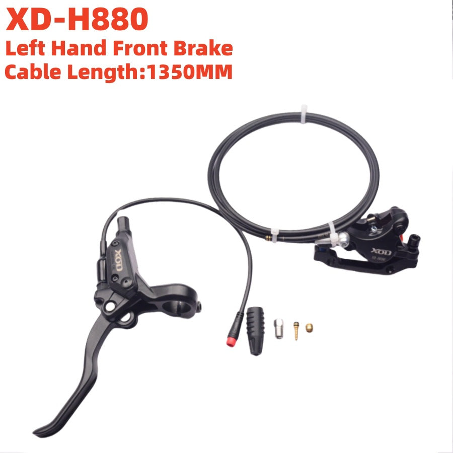 XOD electric bicycle scooter oil brake waterproof 2-core power-off brake disc brake XD-H800 / XD-H880