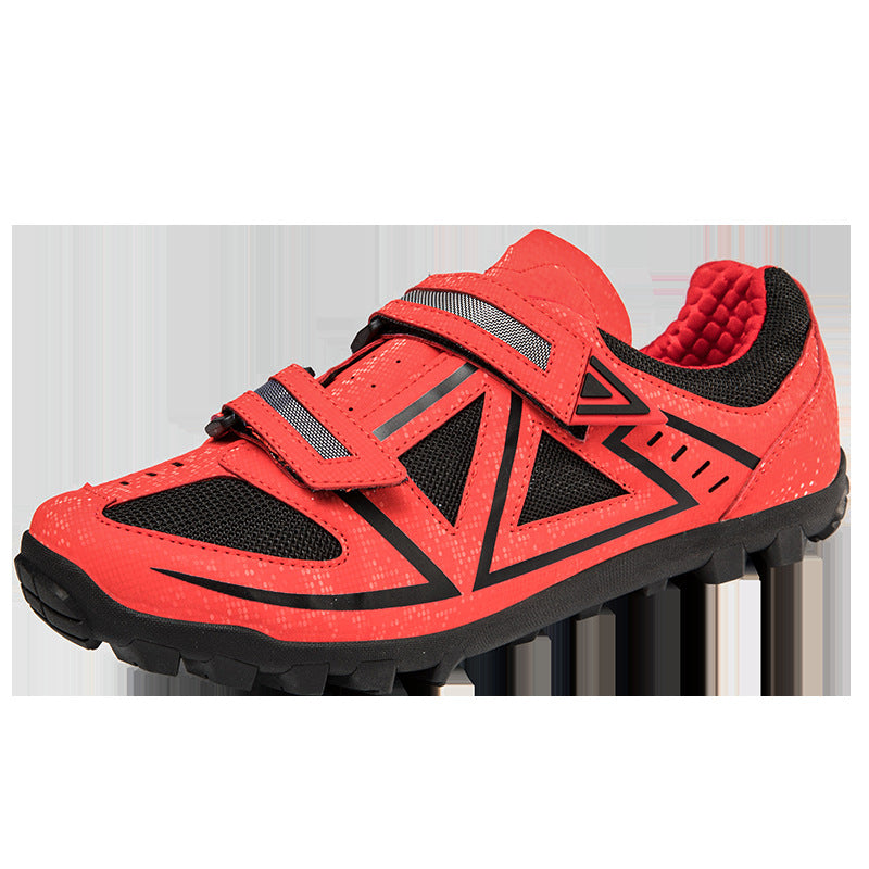 210850 Cross-Border Men's and Women's Outdoor Leisure Lock-Free Shoes Road Bike Mountain Bike Cycling Shoes Couple's Bicycle Shoes
