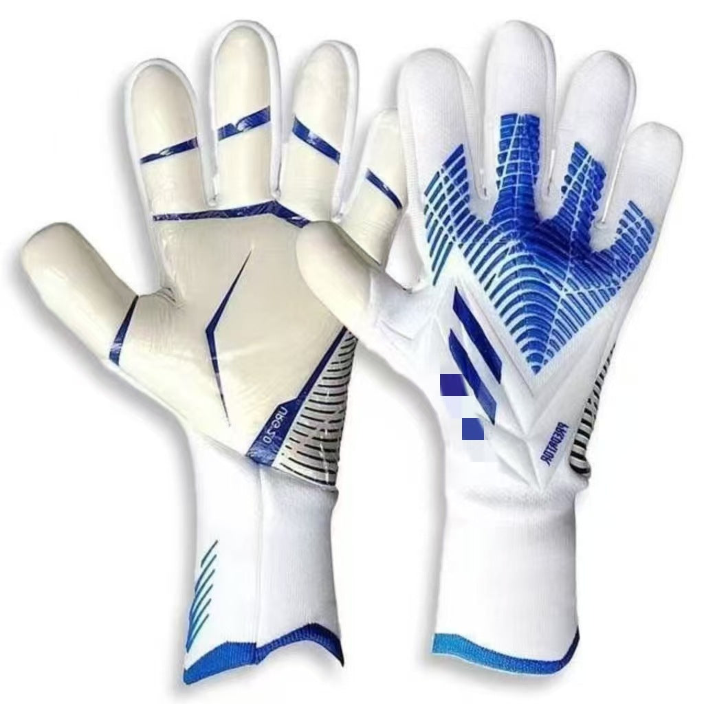 Falcon Football Professional Adult Children Latex Finger Free Comfortable Breathable Wear-Resistant Thickened Goalkeeper Gloves Goalkeeper