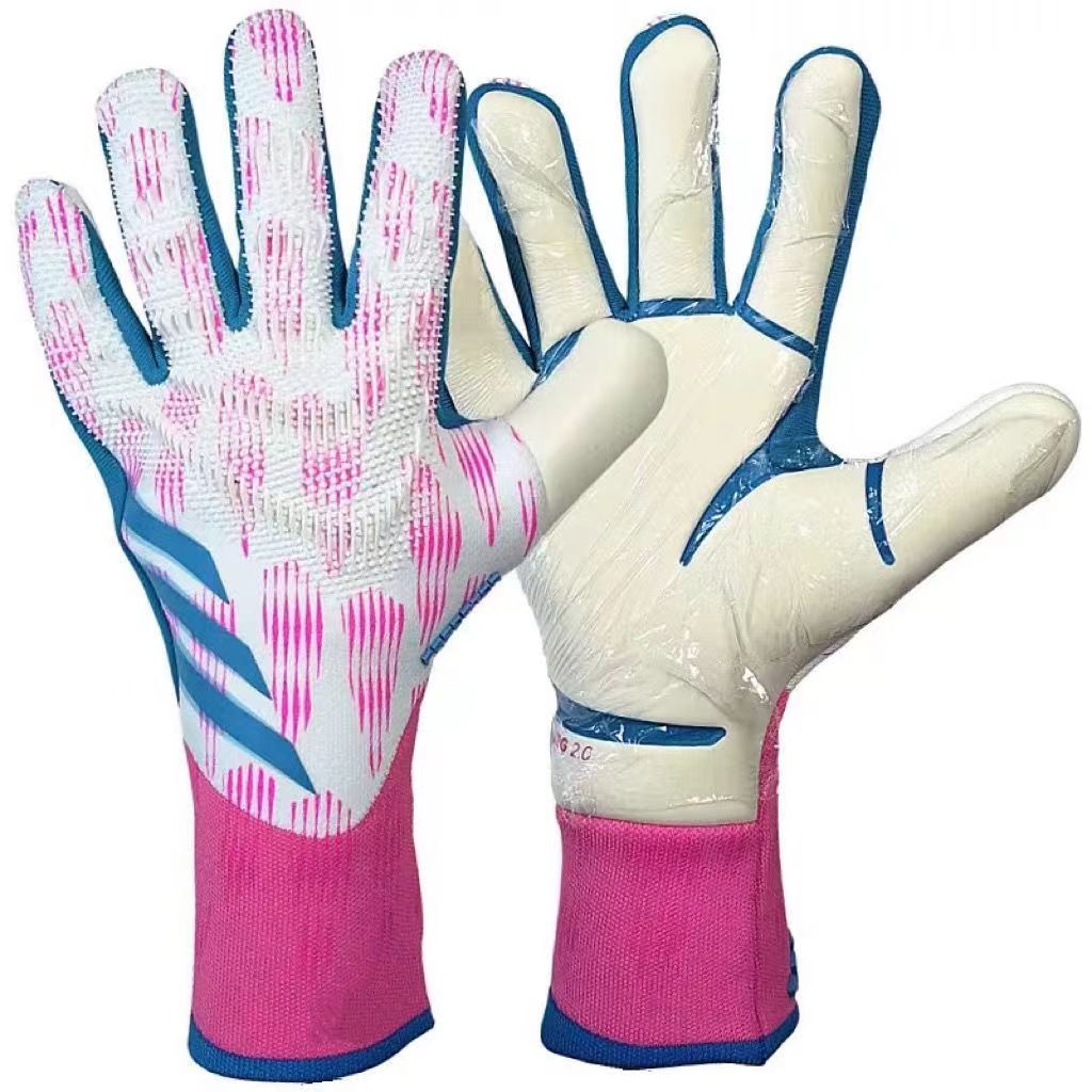 Falcon Football Professional Adult and Kidsren Latex Finger Protection Comfortable Breathable Wear-resistant Thickeneded Goalkeeper Gloves Goalkeeper