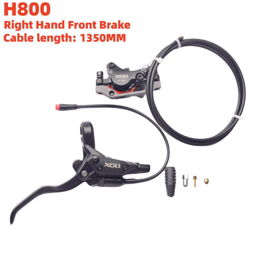 XOD electric bicycle scooter oil brake waterproof 2-core power-off brake disc brake XD-H800 / XD-H880