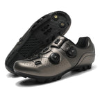 Cycling Shoes Outdoor Riding Shoes Non-Lock Rubber Sole Road Sole Mountain Sole Outdoor Cross-Border Popular Double Buckle Lock Shoes