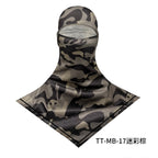 Summer Fishing Full Face Sun Protection Mask Outdoor Dustproof and Anti-Uv Hood Breathable Quick-Drying Sweat-Absorbent Cycling Hood