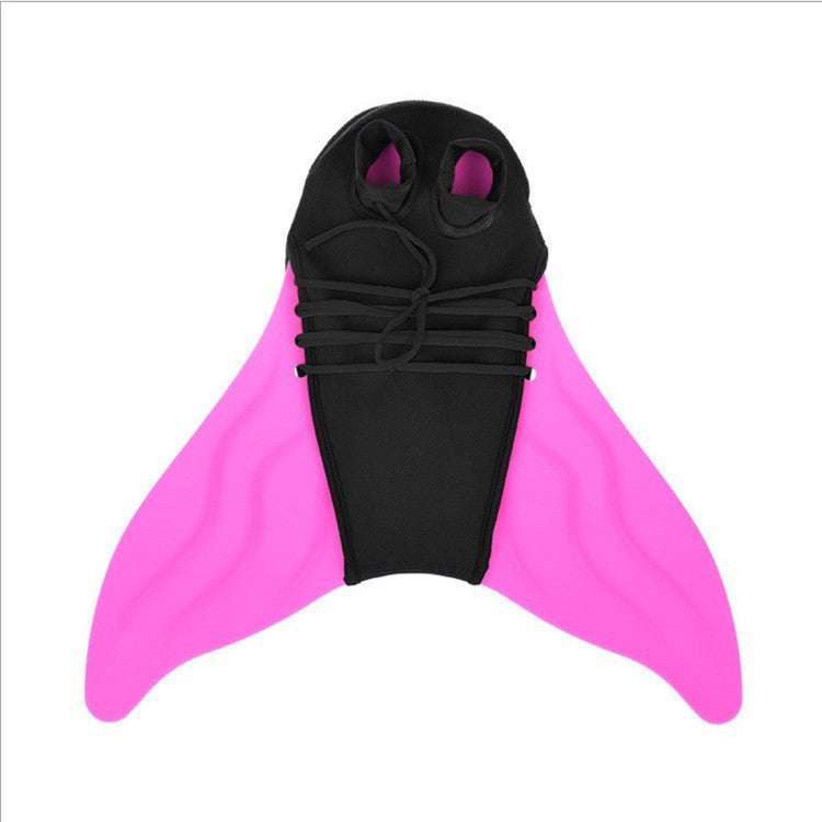 Factory direct supply Net Red new single flippers adult children flippers mermaid conjoined flippers swimming equipment