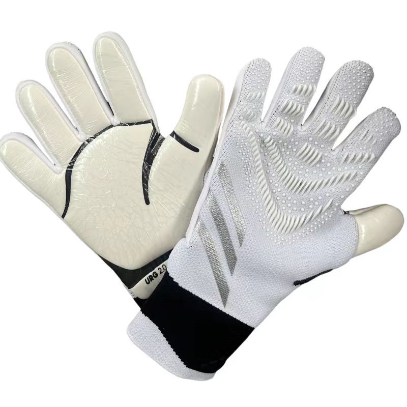 Falcon Football Professional Adult and Kidsren Latex Finger Protection Comfortable Breathable Wear-resistant Thickeneded Goalkeeper Gloves Goalkeeper